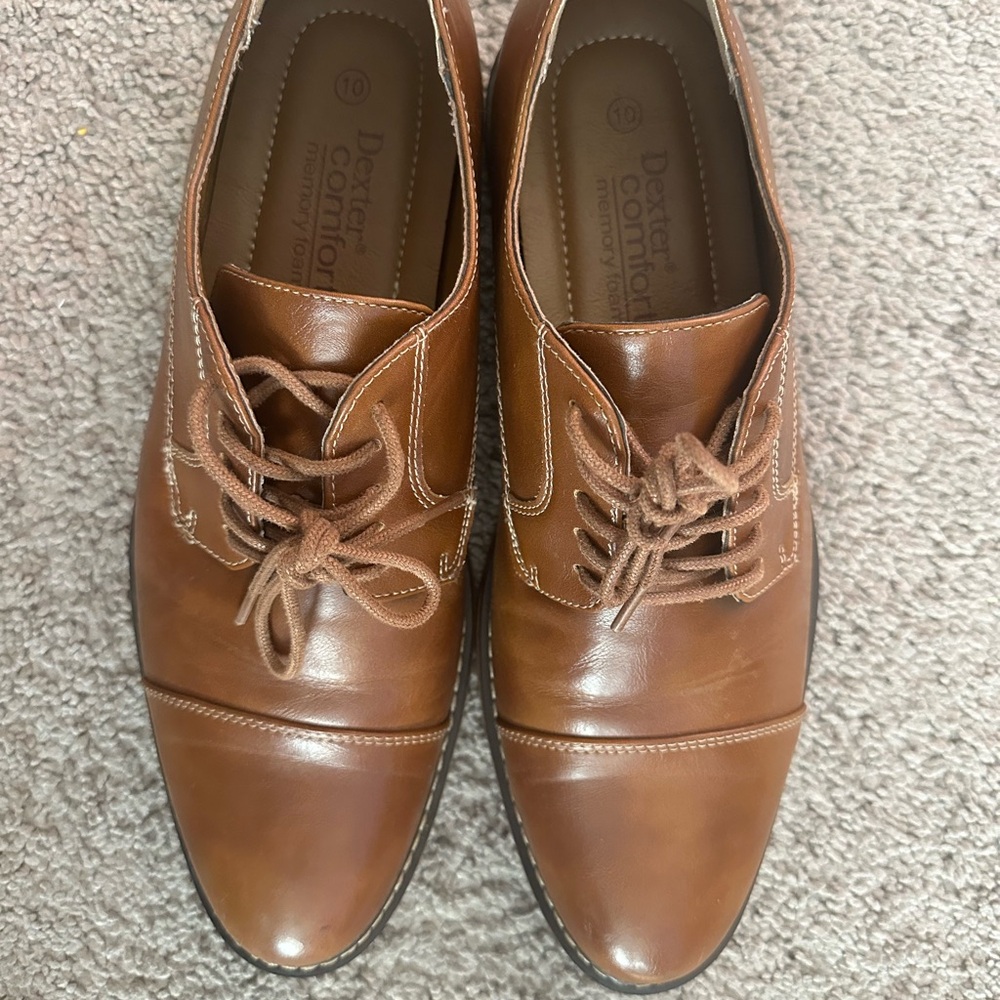 Men’s Brown Leather Dress Shoes
